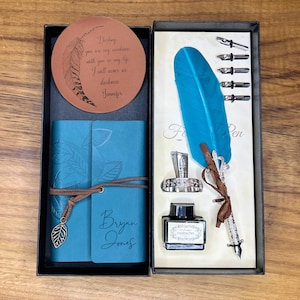 PERSONALISIERTES JUBILÄUMS Geschenk Set - Kalligraphie Stifte Set - Kalligraphie Stifte Set - Kalligraphie Stifte - Geschenk für Freund