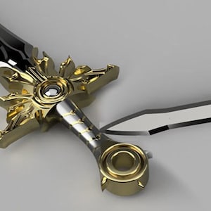 Tyrael&#39;s El&#39;druin sword from Diablo 3D model