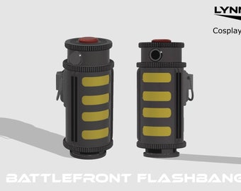 Star wars Flashbang Dioxys and bacta grenades 3D model