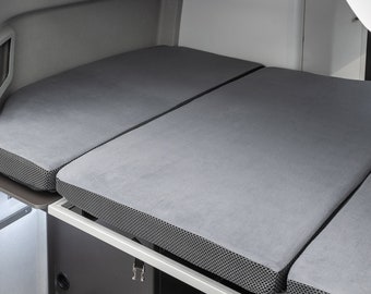 Black Forest Fox Housse de protection pour lit arrière VW Grand California 600 3 pièces Cosy Full Cover avec fermeture éclair