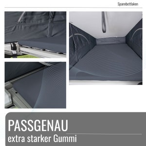 Fitted sheet VW T6/T5 California pop-up roof 2 parts / Pop Up Roof 2 parts OEKO-TEX® image 4