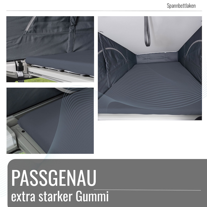 Fitted sheet VW T6/T5 California pop-up roof 2 parts / Pop Up Roof 2 parts OEKO-TEX® image 4