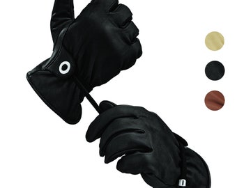 Gants en cuir RODEO pour hommes et femmes en 3 couleurs