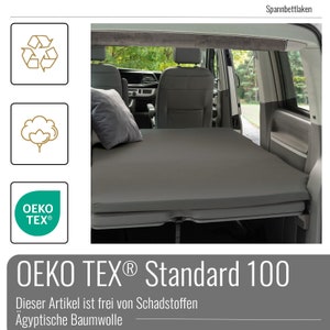 Fitted sheet Mercedes Benz V-Class Marco Polo + Horizon + Activity folding bed OEKO-TEX®