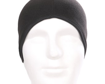 Fleece Helmet Balaclava Hat for Women Men Cap in Grey 1 Piece