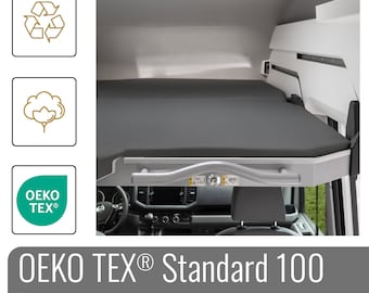 Prześcieradło z gumką do łóżka piętrowego VW Grand California 600 2-częściowe OEKO-TEX®