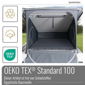 Drap housse VW T6/T5 California toit ouvrant 2 parties / Toit relevable 2 parties OEKO-TEX® image 1