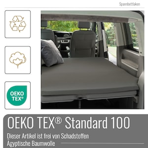 Spannbettlaken VW Ocean T6.1/T6/T5 California Faltbett / Folding Bed OEKO-TEX®