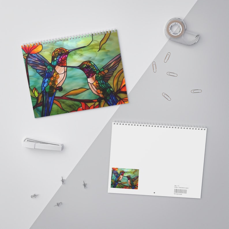 2024 Hummingbird Calendar 2024 Calendar 2024 Wall Calendar Etsy.de