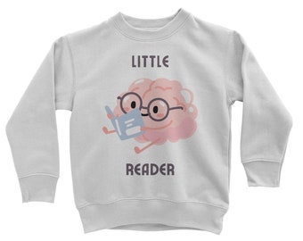 Sweat-shirt classique Little Reader pour enfants