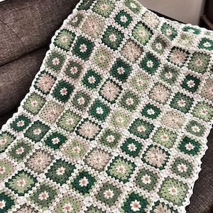 Crochet blanket,Granny Square blanket,Crochet granny square blanket,granny blanket,colorful blanket, crochet afghan blanket