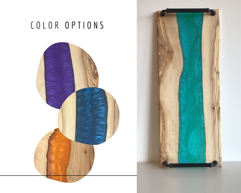 Personalized Serving Tray With Handles Cheese Tray Olive Etsy