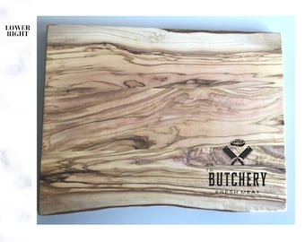 Custom Cutting Board Logo, Personalized Corporate Gifts Wood, Client Gifts with Logo