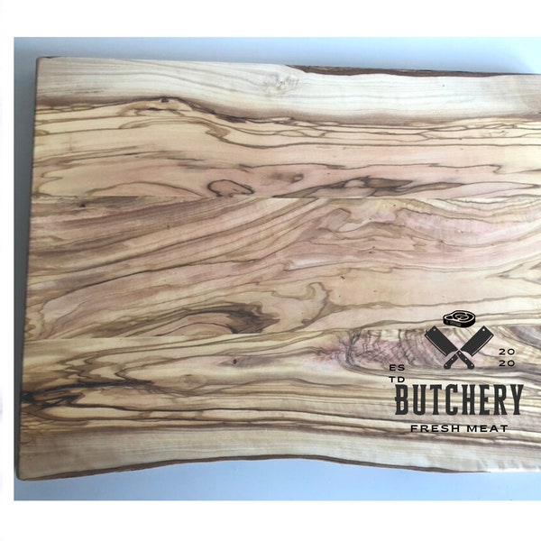 Custom Cutting Board Logo, Personalized Corporate Gifts Wood, Client Gifts with Logo