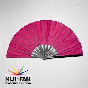 Fuchsia Clack Fan *Blacklight Reactive*