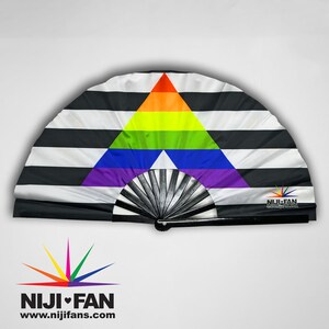 Ally Pride Fan *Blacklight Reactive*