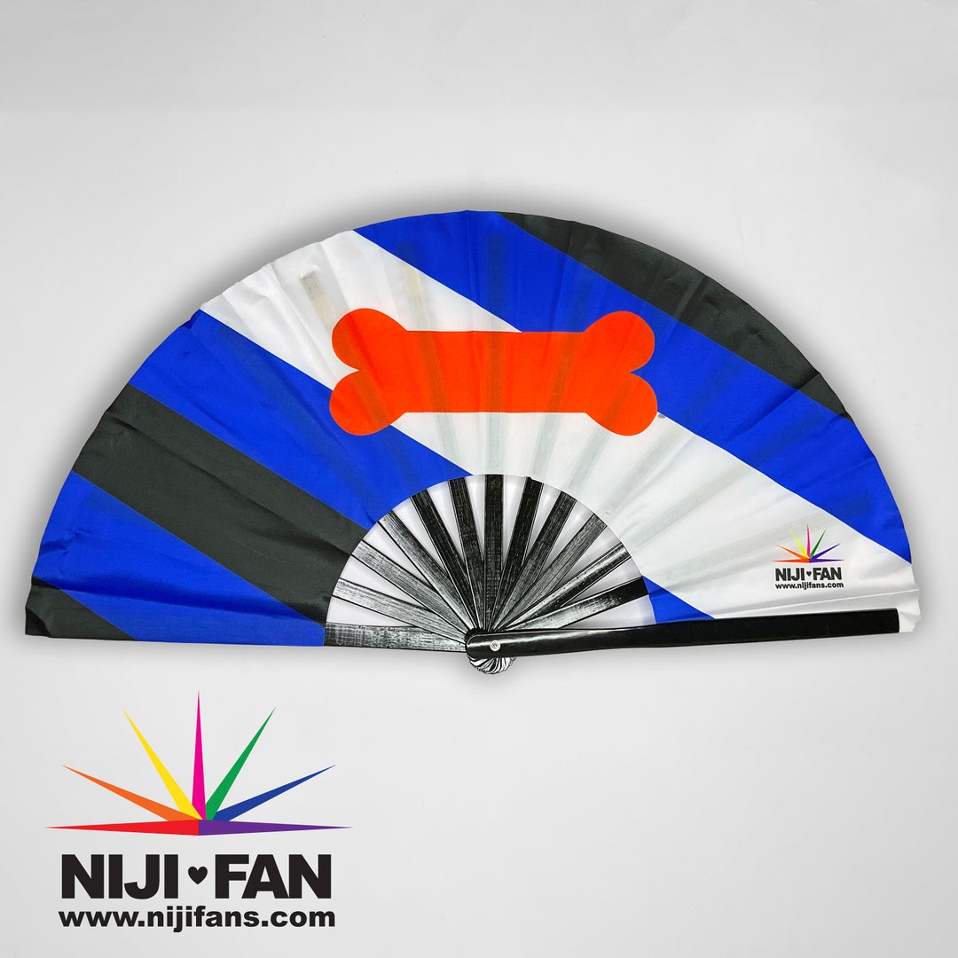 Lesbian Pride Fan *blacklight Reactive* - Etsy