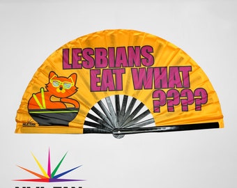 ¿Las lesbianas comen qué? Ventilador Clack *Blacklight Reactivo*