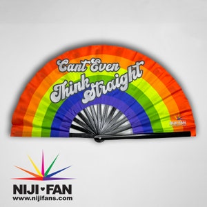 Cant Even Think Straight Fan *Blacklight Reactive*