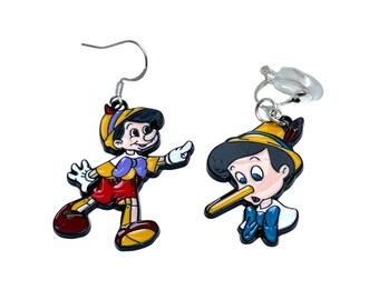 Vintage 925 Sterling Silver Disney Pinocchio Charm Pendant