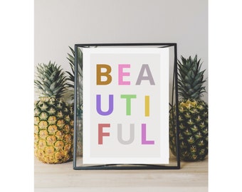 Beautiful Print | A4 Print | Digital Download | Digital Print | Home Decor | Wall Art | A4 Poster