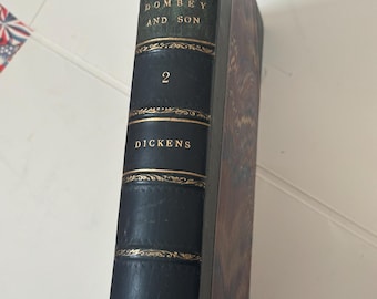 Dombey and Son volume II by Charles Dickens - 1912 edition, illustrated by H.K. Browne