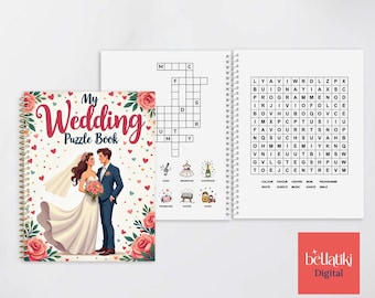 Wedding Activity Book for Kids | Printable Games & Coloring (PDF Download)