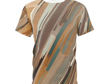 Camiseta unisex de corte y costura (AOP)