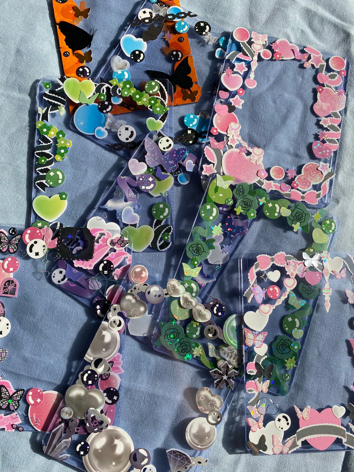 Decorated Toploaders Kpop Deco Kpop Photocard Toploader Etsy Canada