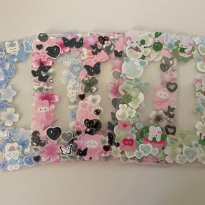 Toploaders décorés, toploaders, porte-cartes photo, autocollants déco, bts, kpop