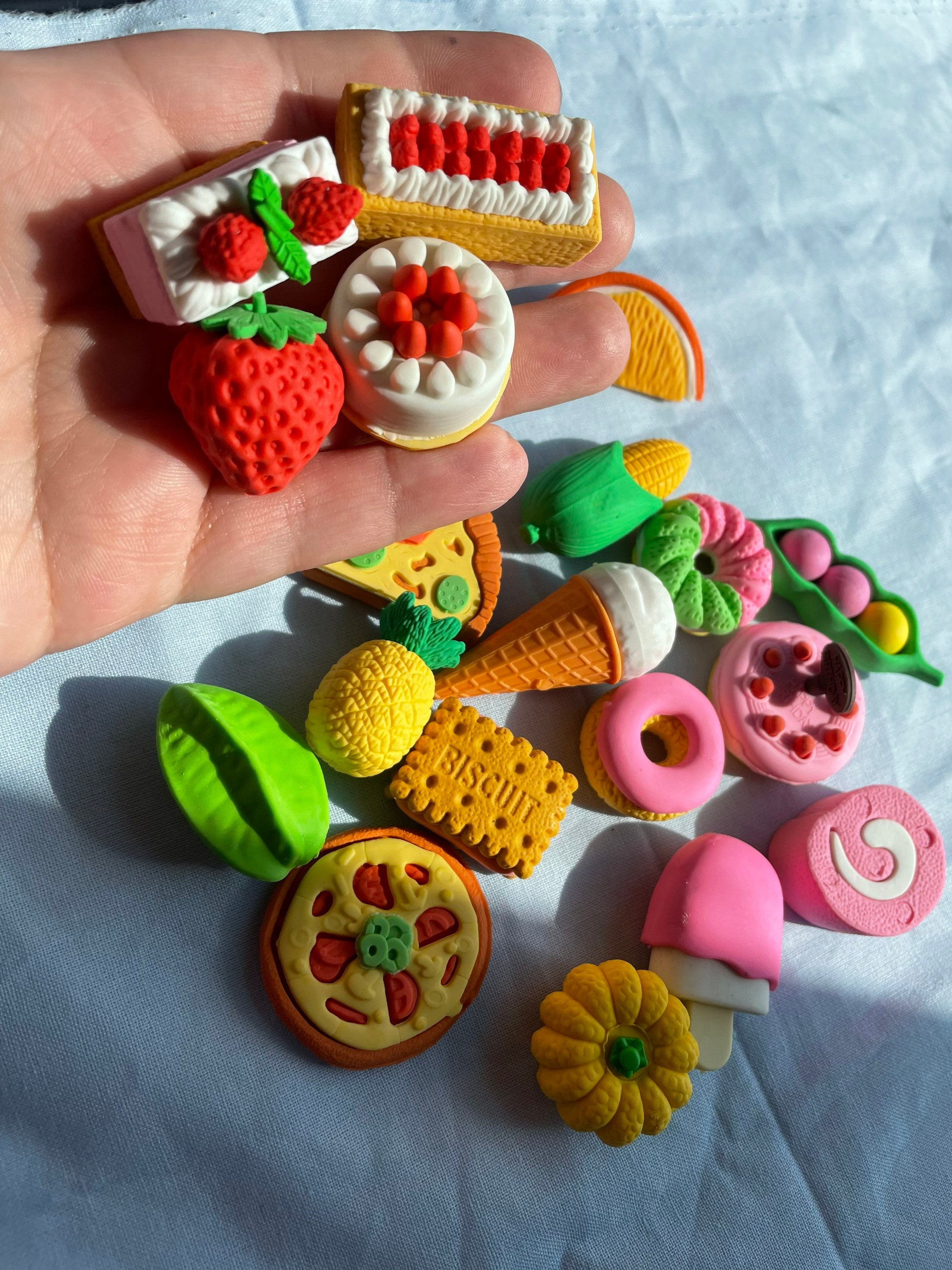 Cute Kawaii Erasers Etsy