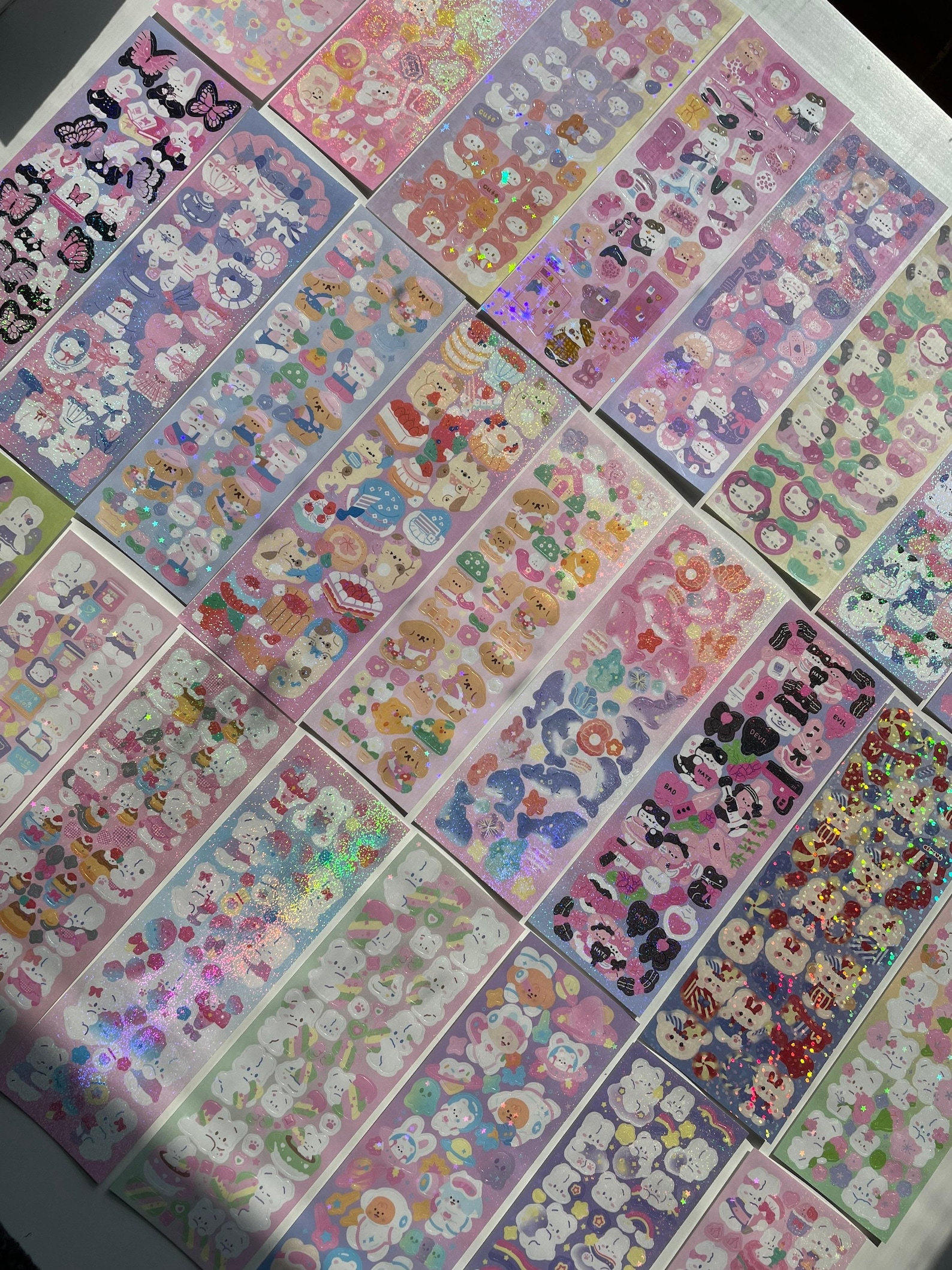 Korean Sticker Sheets Deco Stickers - Etsy