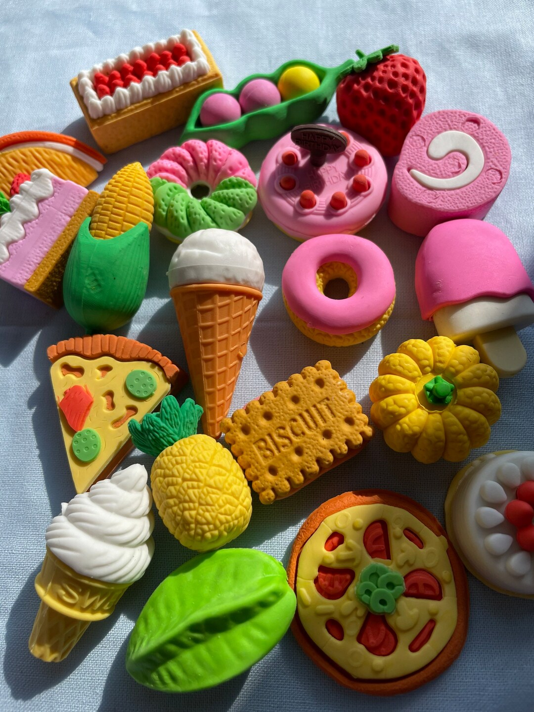 Cute Kawaii Erasers Etsy