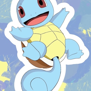 Squirtle Waterproof Sticker