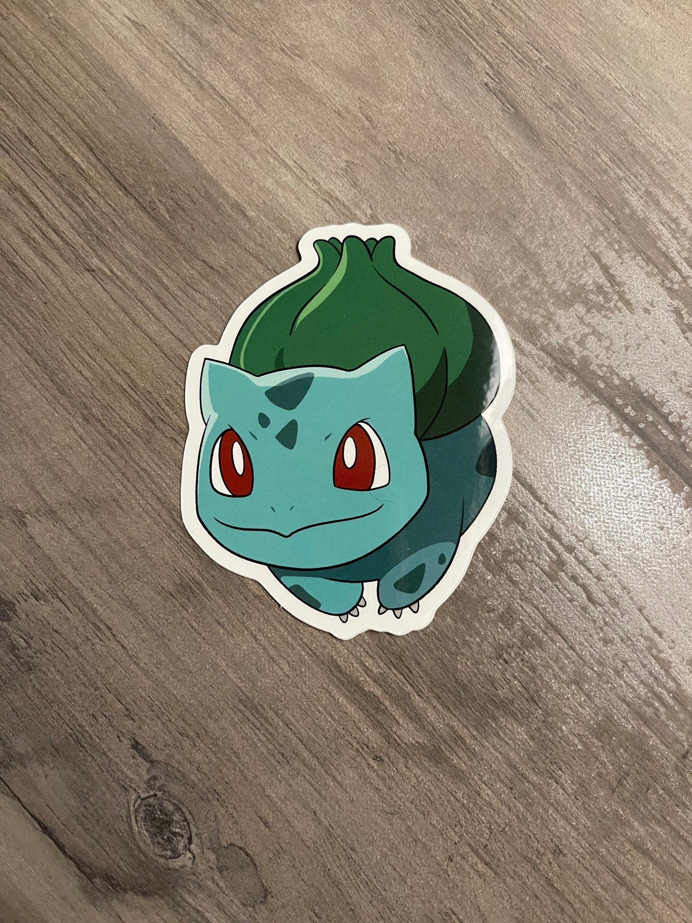 Bulbasaur Waterproof Sticker - Etsy