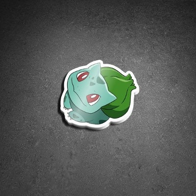 Bulbasaur Waterproof Sticker - Etsy