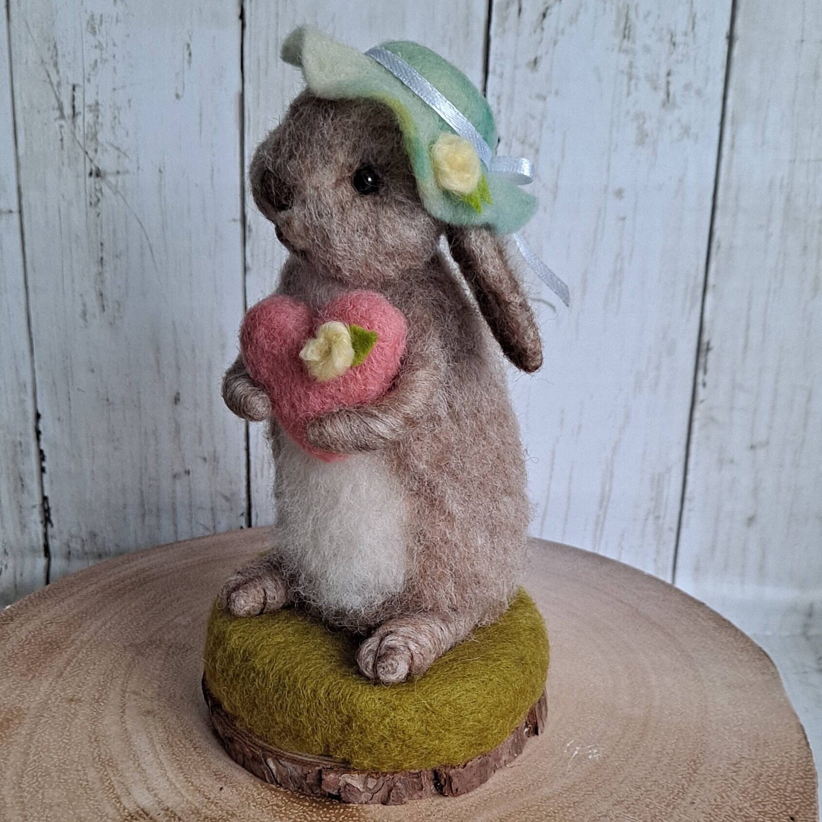 How to Make a Needle Felted Bunny Downloadable PDF Tutorial - Etsy