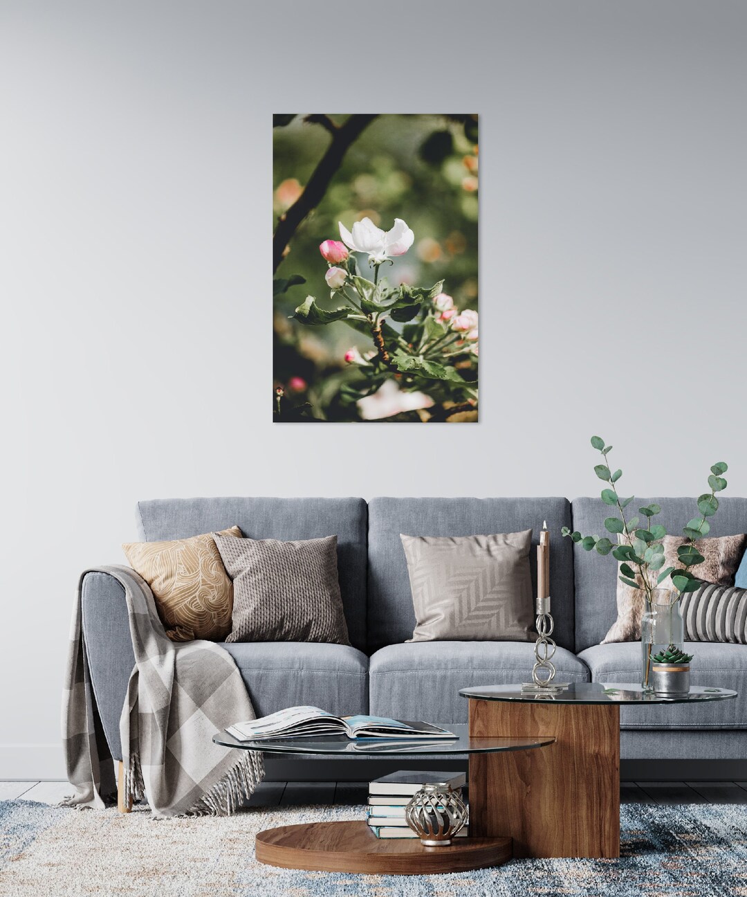 Apple Tree Blossom Photo Print | Spring Flower Poster | Nature Wall Art ...