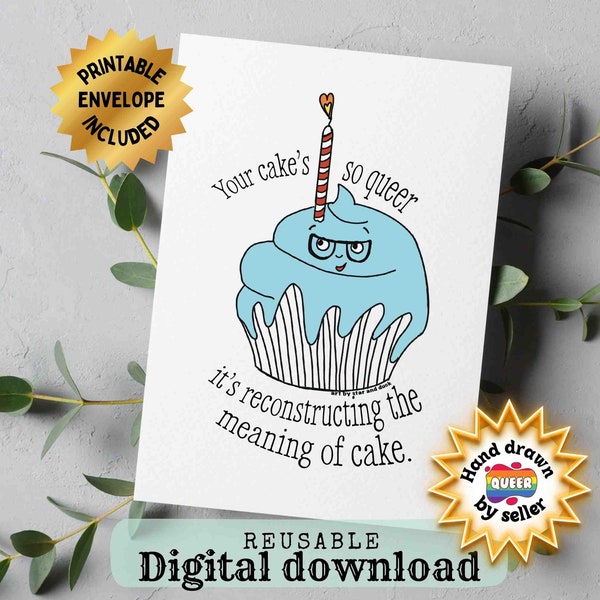 Trans Birthday Card (You'll Love) - Etsy