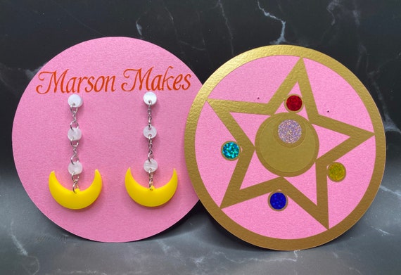 Sailor Moon Earrings - Etsy