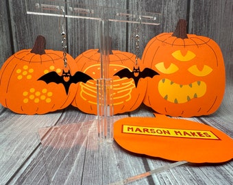 Smiling Bat Earrings | Halloween Earrings | Bobs Burgers Earrings
