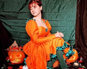 アーバンブランシュ　ORIGINAL Pumpkin dress courge アーバンブランシュORIGINAL Pumpkin dress courge