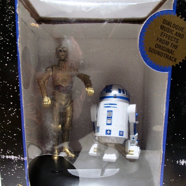 VIntage MIB Star Wars Talking Bank, R2D2&C3PO, 1995