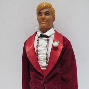 Mattel 1974 Sun Set Malibu Ken in &quot;The Night Scene&quot;