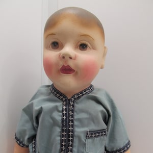 Collectible Concepts Philadelphia Baby Replica Cloth Doll, 1999, Ltd. Ed.