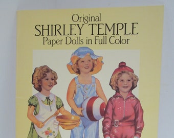 シャーリー・テンプル ペーパードール カラーチルドレンズミュージアム