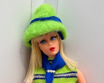 Dramatic Living Barbie in Now Knit, Mattel 1970