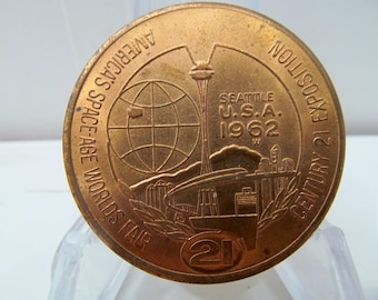 Vintage 1962 Seattle World's Fair Coin