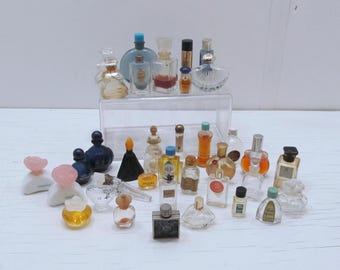 Yesteryear Figural Perfume Bottle in Glass Dome, 1940's - Etsy