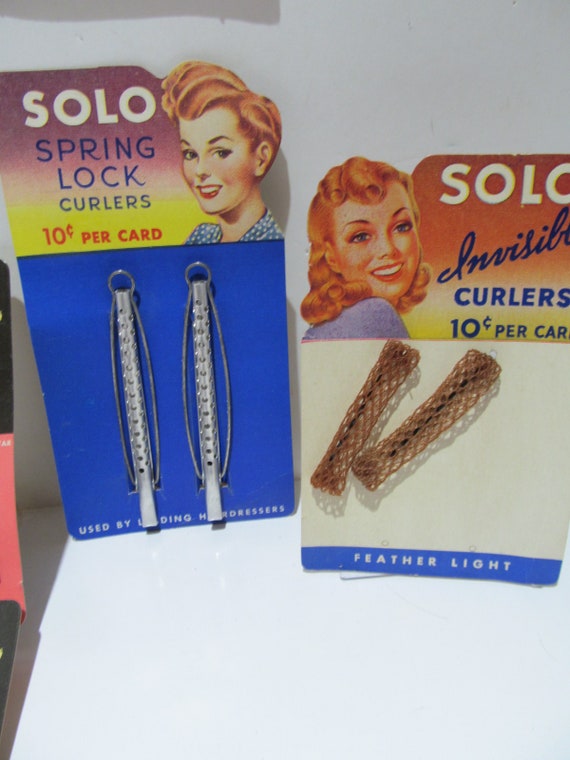 Vintage Lot of Ladies Hair Accessories MOC, 1940'… - image 3